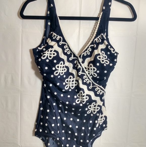 Trulo collection blue and white swimsuit - Picture 1 of 5